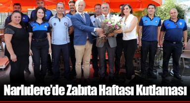 Narlıdere’de Zabıta Haftası Kutlaması