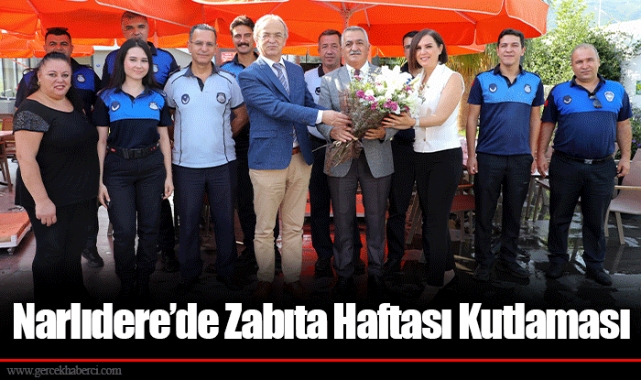 Narlıdere’de Zabıta Haftası Kutlaması