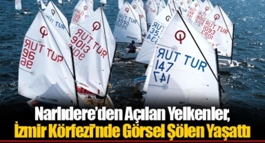 Narlıdere’den Açılan Yelkenler, İzmir Körfezi’nde Görsel Şölen Yaşattı