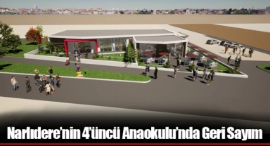 Narlıdere’nin 4’üncü Anaokulu’nda Geri Sayım