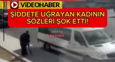 Polis kadına şiddet uygulayan adamı yakaladı, kadın polislere yalvardı: "Ne olur bırak"