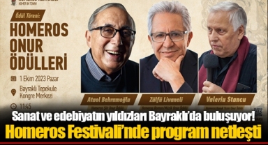 Sanat ve edebiyatın yıldızları Bayraklı’da buluşuyor!