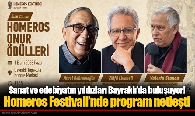 Sanat ve edebiyatın yıldızları Bayraklı’da buluşuyor!
