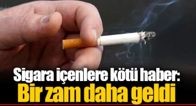 Sigara içenlere kötü haber: Bir zam daha geldi