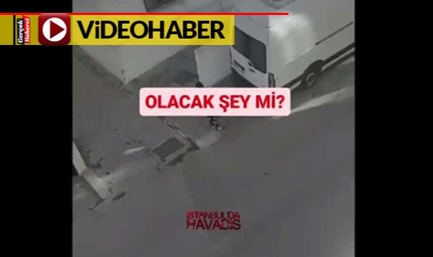 Sokakta oynayan çocukları 'başım şişti' diyerek bıçakla kovaladı