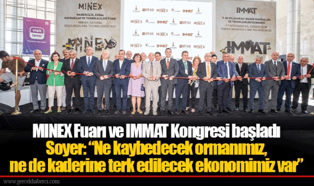 Soyer: “Ne kaybedecek ormanımız, ne de kaderine terk edilecek ekonomimiz var”