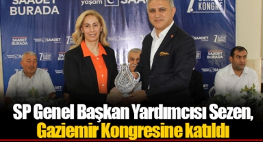SP Genel Başkan Yardımcısı Sezen, Gaziemir Kongresine katıldı