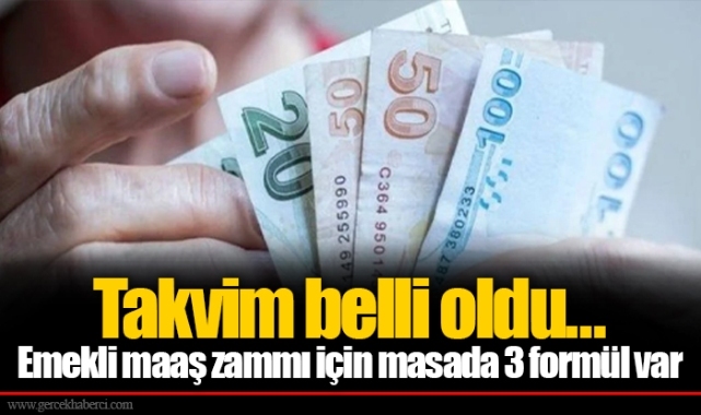 Takvim belli oldu... Emekli maaş zammı için masada 3 formül var