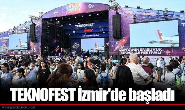 TEKNOFEST İzmir'de başladı