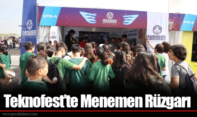 Teknofest’te Menemen Rüzgarı