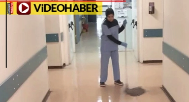 Temizlik personeliydi, şimdi o hastanede tıp öğrencisi oldu... O başarı öyküsünü Bakan Koca paylaştı