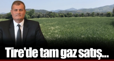 Tire'de tam gaz satış...