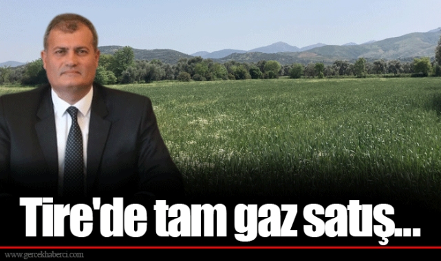 Tire'de tam gaz satış...