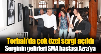 Torbalı’da çok özel sergi açıldı