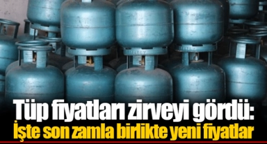 Tüp fiyatları zirveyi gördü: İşte son zamla birlikte yeni fiyatlar
