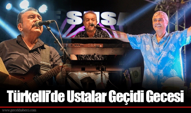 Türkelli’de Ustalar Geçidi Gecesi