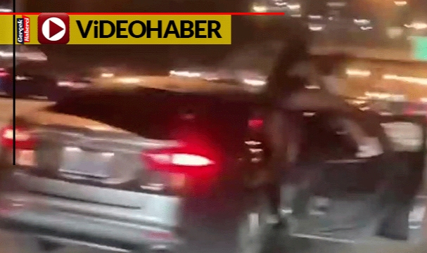Twerk çılgınlığı bitmiyor: Arabanın kapısını açıp twerk yaptılar