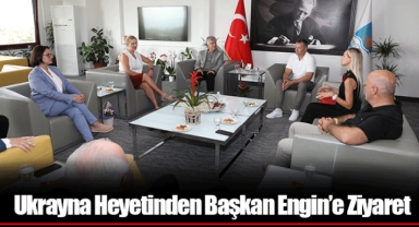 Ukrayna Heyetinden Başkan Engin’e Ziyaret