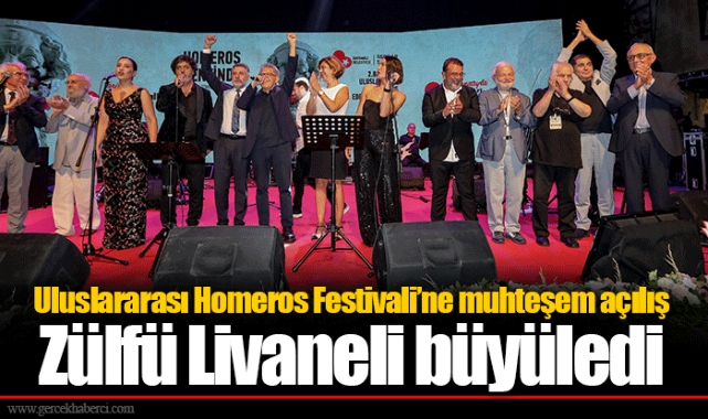 Uluslararası Homeros Festivali’ne muhteşem açılış