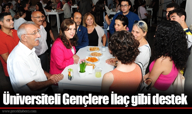 Üniversiteli Gençlere İlaç gibi destek