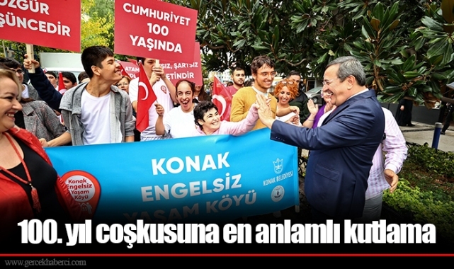 100. yıl coşkusuna en anlamlı kutlama