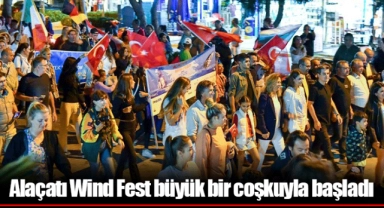 Alaçatı Wind Fest büyük bir coşkuyla başladı