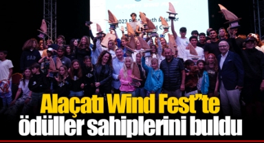 Alaçatı Wind Fest’’te ödüller sahiplerini buldu