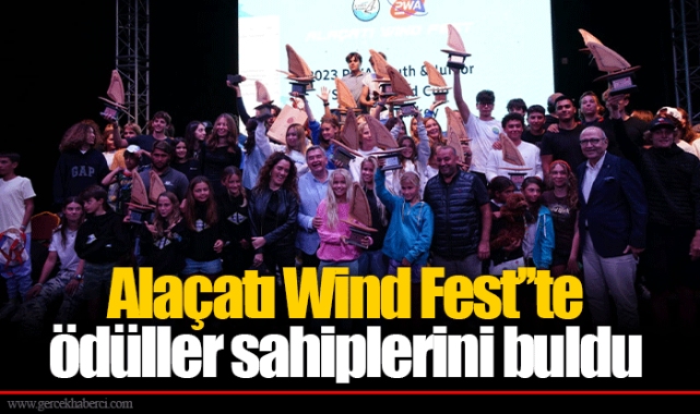 Alaçatı Wind Fest’’te ödüller sahiplerini buldu