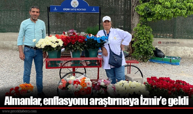 Almanlar, enflasyonu  araştırmaya İzmir’e geldi