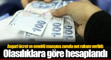 Asgari ücret ve emekli maaşına zamda net rakam verildi: Olasılıklara göre hesaplandı