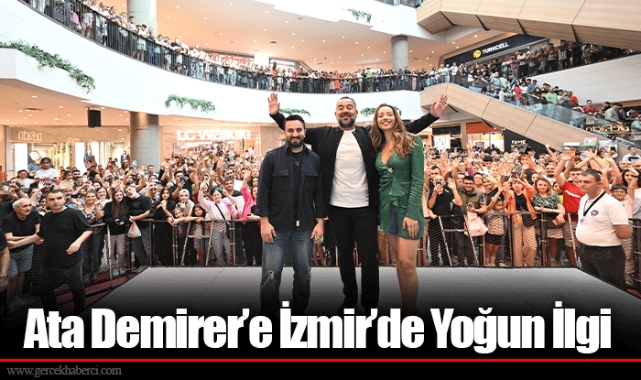 Ata Demirer’e İzmir’de Yoğun İlgi
