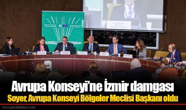 Avrupa Konseyi’ne İzmir damgası