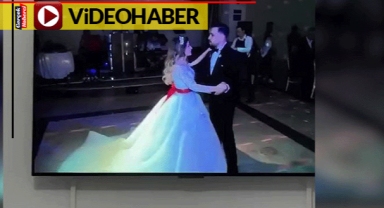Aylarca hazırlanmışlardı... Düğündeki ilk dansları böyle mahvoldu
