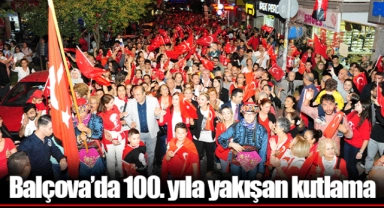 Balçova’da 100. yıla yakışan kutlama