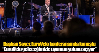 Başkan Soyer, EuroVelo konferansında konuştu