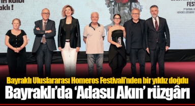 Bayraklı Uluslararası Homeros Festivali’nden bir yıldız doğdu