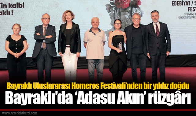 Bayraklı Uluslararası Homeros Festivali’nden bir yıldız doğdu
