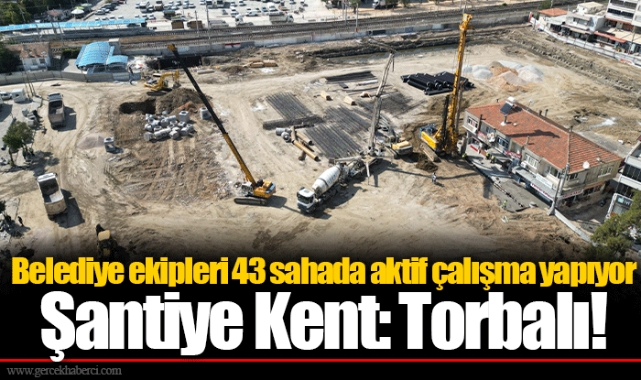Belediye ekipleri 43 sahada aktif çalışma yapıyor