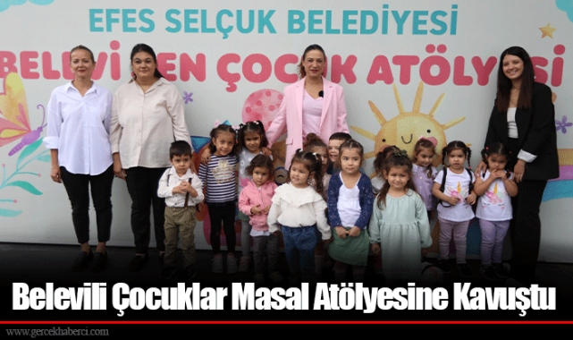 Belevili Çocuklar Masal Atölyesine Kavuştu