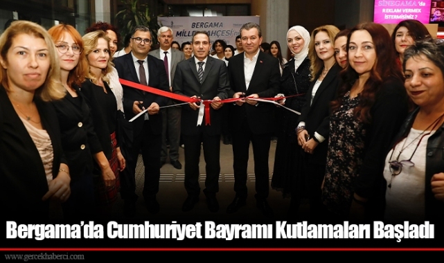 Bergama’da Cumhuriyet Bayramı Kutlamaları Başladı
