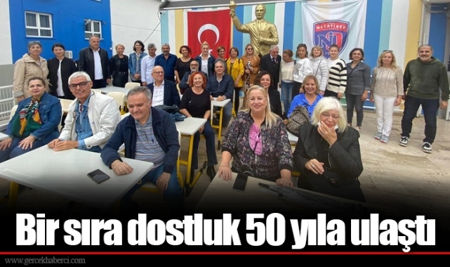 Bir sıra dostluk 50 yıla ulaştı