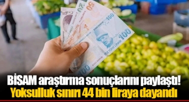 BİSAM araştırma sonuçlarını paylaştı! Yoksulluk sınırı 44 bin liraya dayandı