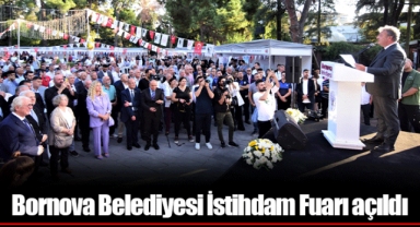 Bornova Belediyesi İstihdam Fuarı açıldı