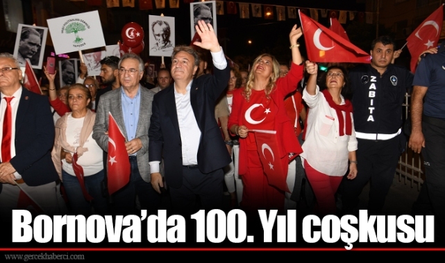 Bornova’da 100. Yıl coşkusu