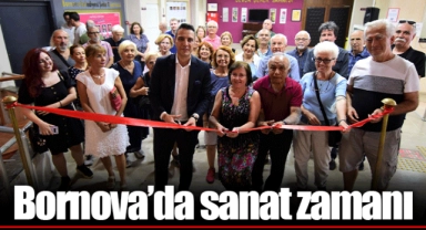 Bornova’da sanat zamanı