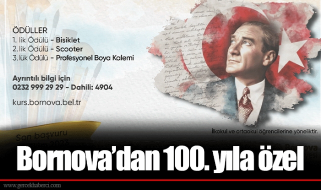 Bornova’dan 100. yıla özel 