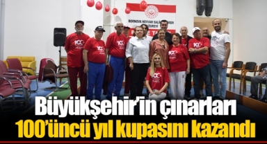 Büyükşehir’in çınarları 100’üncü yıl kupasını kazandı