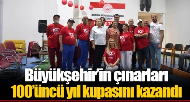 Büyükşehir’in çınarları 100’üncü yıl kupasını kazandı