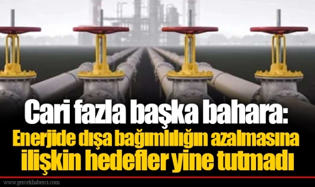 Cari fazla başka bahara: Enerjide dışa bağımlılığın azalmasına ilişkin hedefler yine tutmadı