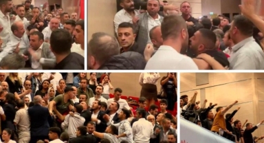 CHP İstanbul İl Kongresi'nde arbede